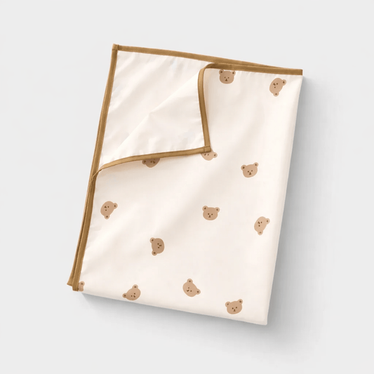 Tapis à langer lavable Ourson