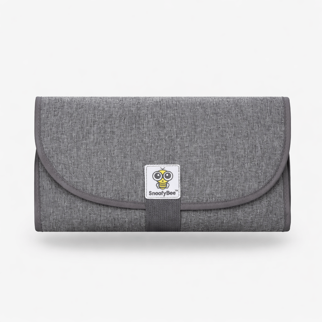 Tapis à langer portable 3 en 1 Gris