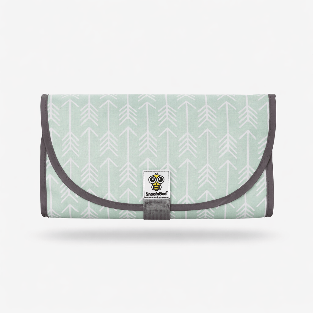 Tapis à langer portable 3 en 1 Vert