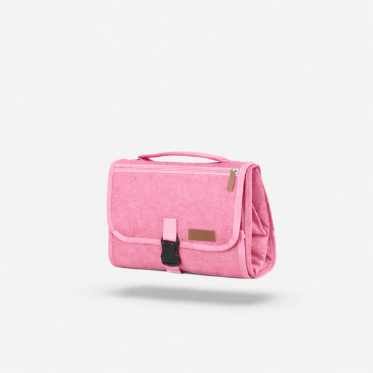 Tapis à langer portatif Rose